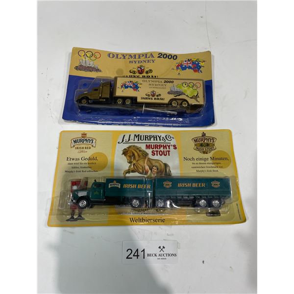 Foreign Beer Truck Replicas