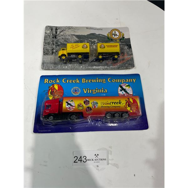 Foreign Beer Truck Replicas