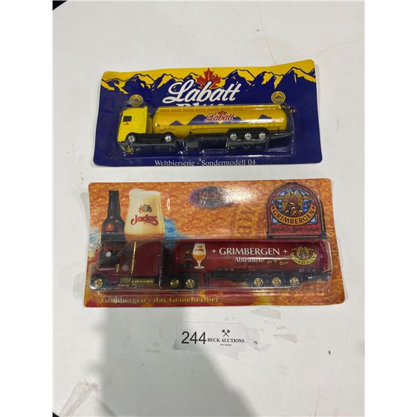 Foreign Beer Truck Replicas