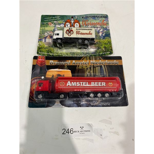 Foreign Beer Truck Replicas