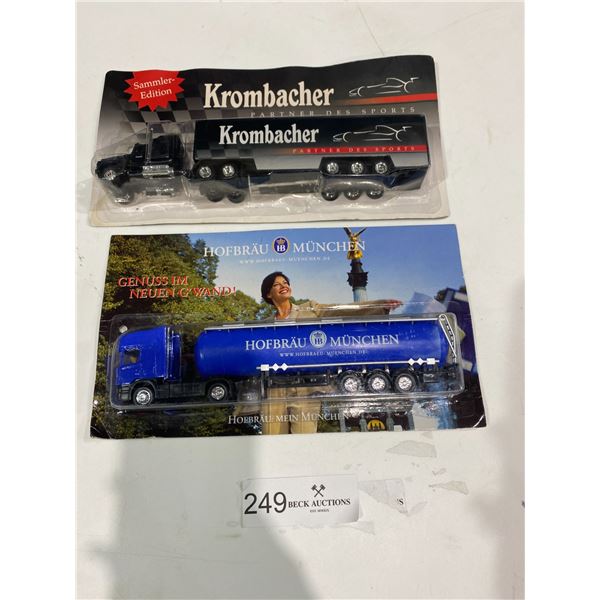 Foreign Beer Truck Replicas