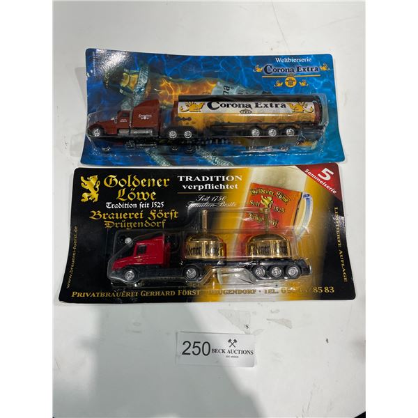 Foreign Beer Truck Replicas