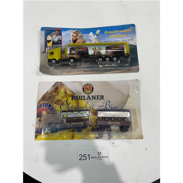 Foreign Beer Truck Replicas