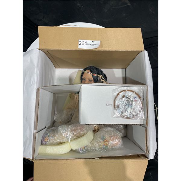 The Ashton Drake Galleries "Mystic Grace Of The Morning Fawn"