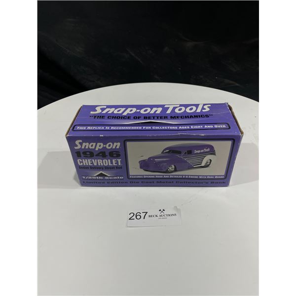 Snap On 1946 Chevrolet Sedan Delivery Street Rod 1/25 Scale Die Cast