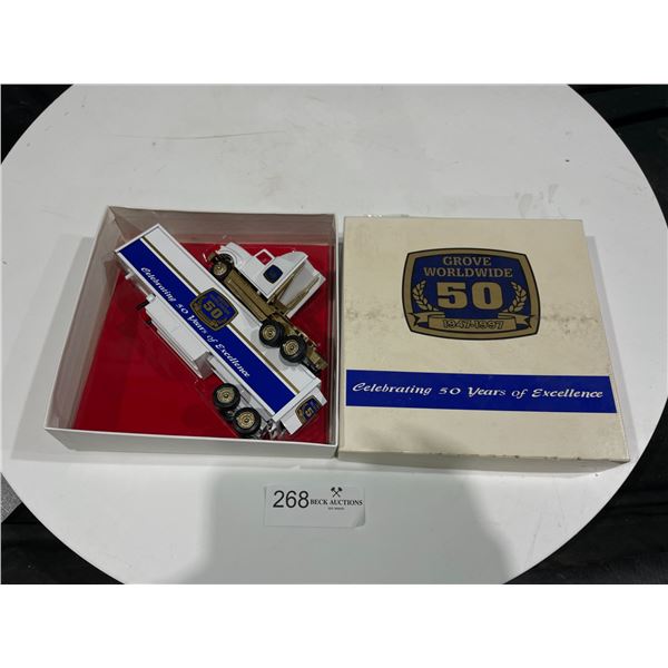 Grove Worldwide 50 1947-1997 Die Cast Truck