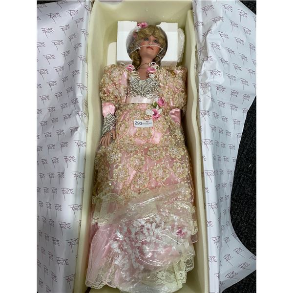 Pink Champagne By Rustie 3 Foot Porcelain Doll