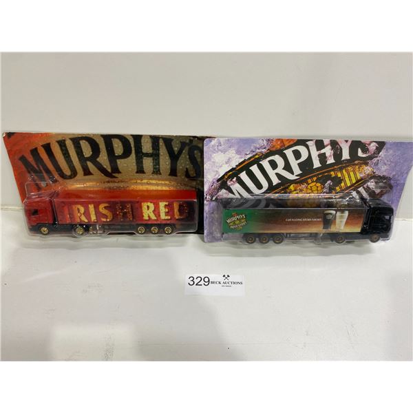 Collectible Die-Cast Foreign Beer Truck Replicas (Murphys)