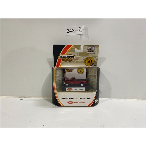 Matchbox Collectible 1999 Ford F-350 Die Cast Replica