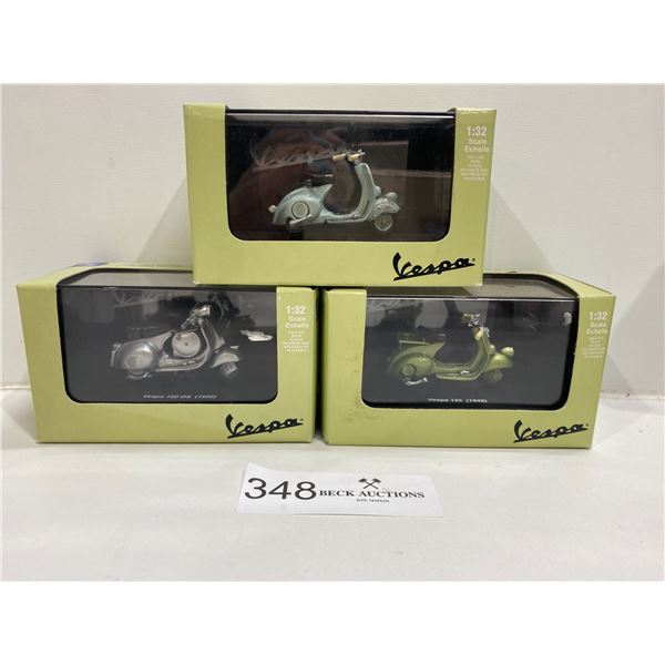 NewRay Die-Cast Vespa Replica Collection 1:32