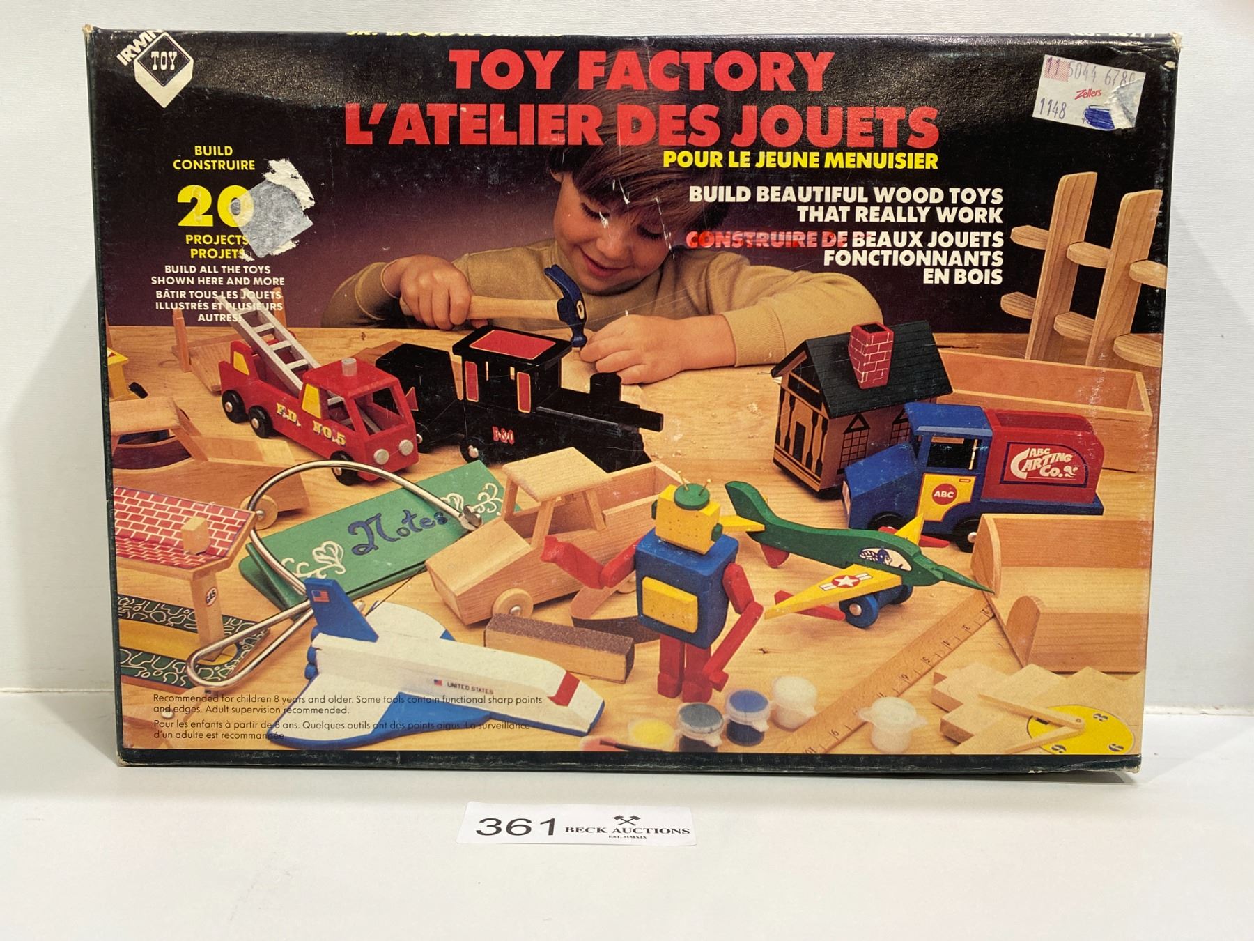 Irwin Toy Factory Building Set - Beck Auctions Inc.