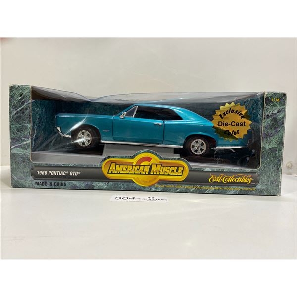 ERTL Die-Cast American Muscle 1966 Pontiac GTO