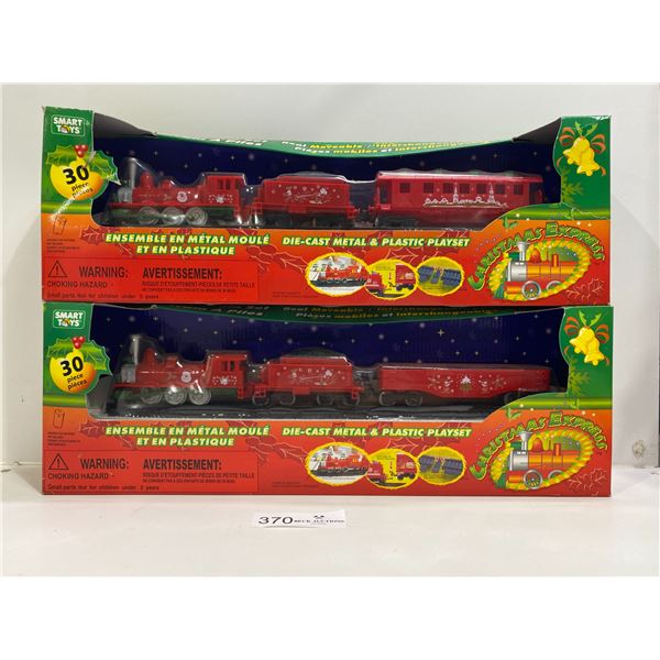 Smart Toys Christmas Die-Cast And Plastic Model Train Sets