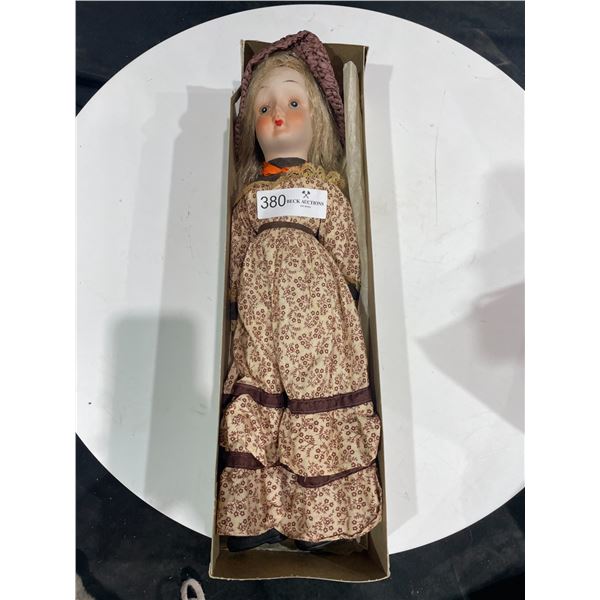 Collectable Doll with Porcelain Face
