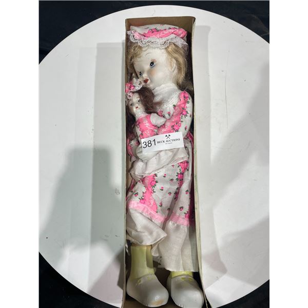 Collectable Doll with Porcelain Face