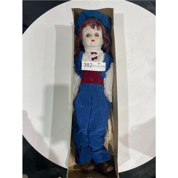 Collectable Doll with Porcelain Face