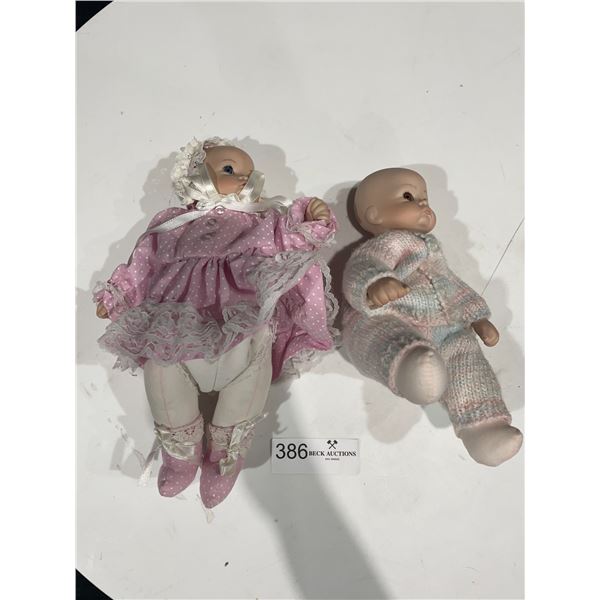 2 Collectable Dolls