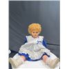 Image 1 : Large Collectable Dolll in Blue Dress