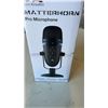 Image 2 : AS NEW MATTERHORN PROFESSIONAL PRO USB RECORDING MICROPHONE WITH COLOR LIGHTS TESTED AND WORKING - R