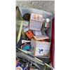 Image 2 : LOT OF HOUSEHOLD RENOVATION SUPPLIES, ADHESIVE TAPE AND MORE