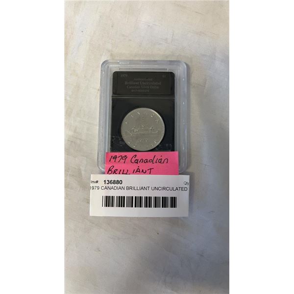 1979 CANADIAN BRILLIANT UNCIRCULATED DOLLAR