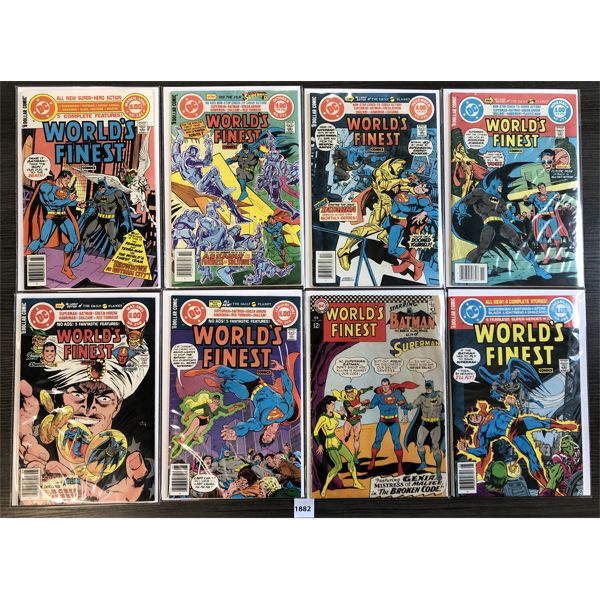 LOT OF 8 - DC COMICS WORLD'S FINEST - INCL #164