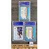 Image 2 : LOT OF 3 - PSA GRADED HOCKEY CARDS - INCL JAROMIA JAGR & BRETT HULL