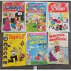 Image 1 : LOT OF 6 - ARCHIE AND FAWCETT COMICS - INCL DENNIS THE MENACE. DAGWOOD, ARCHIE ETC.