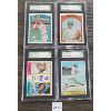 Image 1 : LOT OF 4 - 1970'S SGC GRADED BASEBALL CARDS - INCL TOM SEAVER, VIDA BLUE ETC.