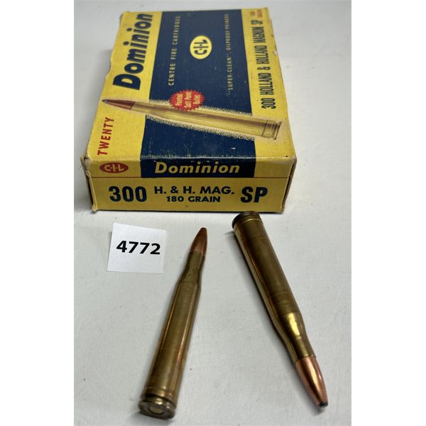 AMMO 20 X 300 H H MAG RELOADS Ammo 20 x 300 h h mag reloads