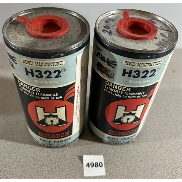 POWDER: 2 LBS HODGDON H322