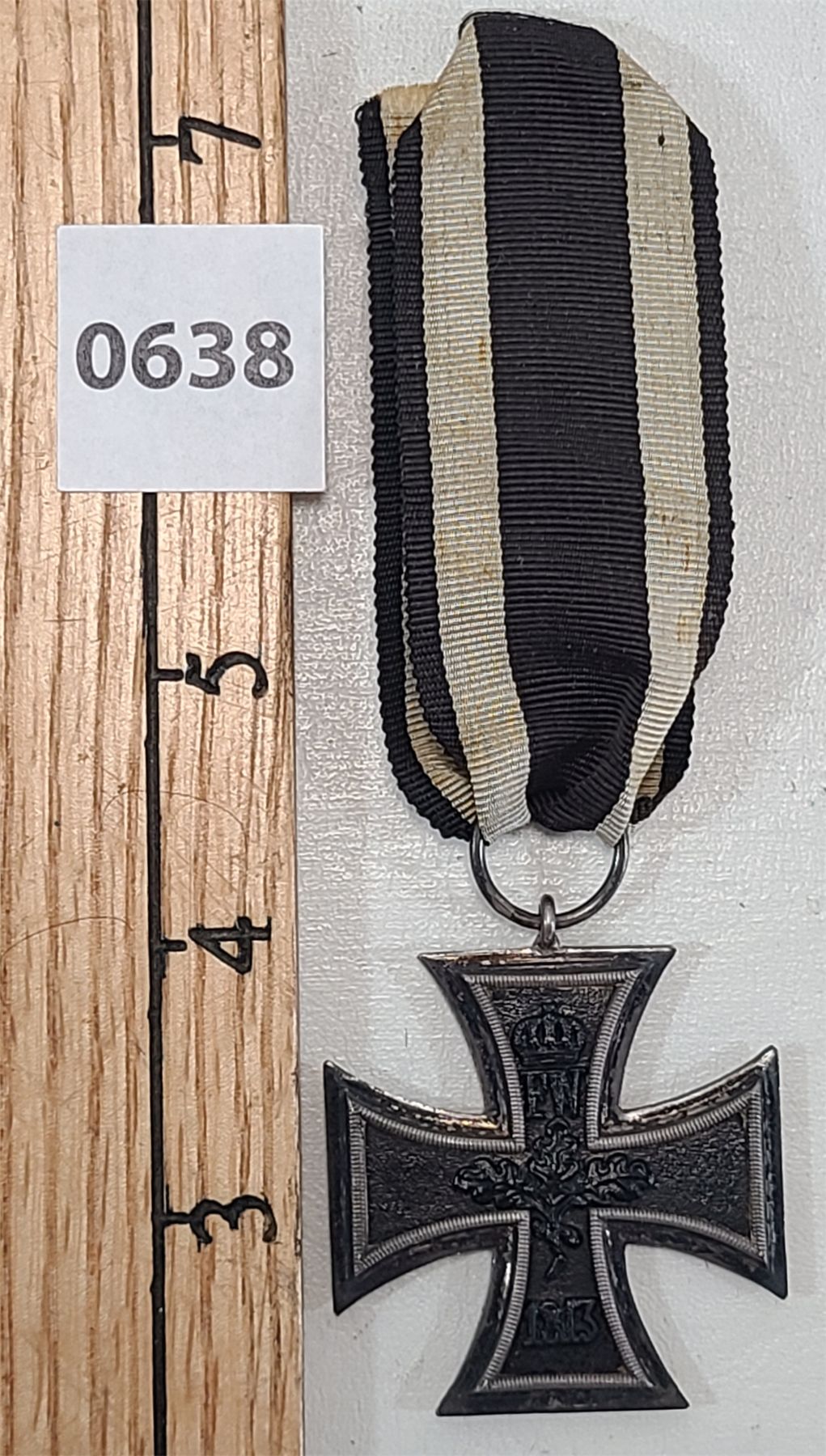 GERMAN WWI IRON CROSS 2ND CLASS RIBBON