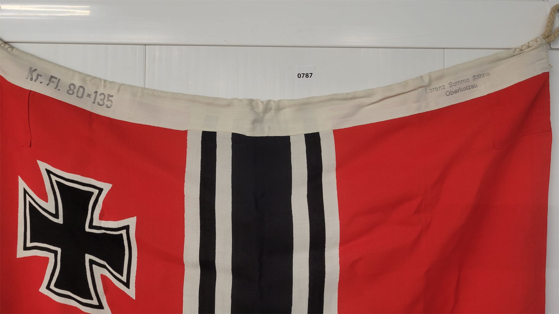 AUTHENTIC COTTON GERMAN NAZI FLAG