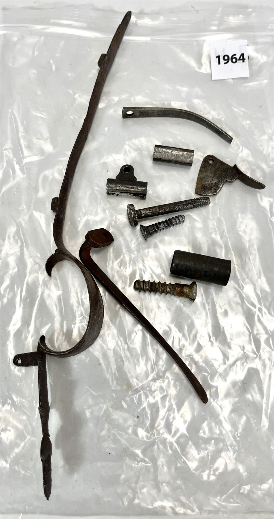 JOB LOT - FIREARM PARTS - INCL M.L. TRIGGER GUARD & SPRING SCREWS ETC