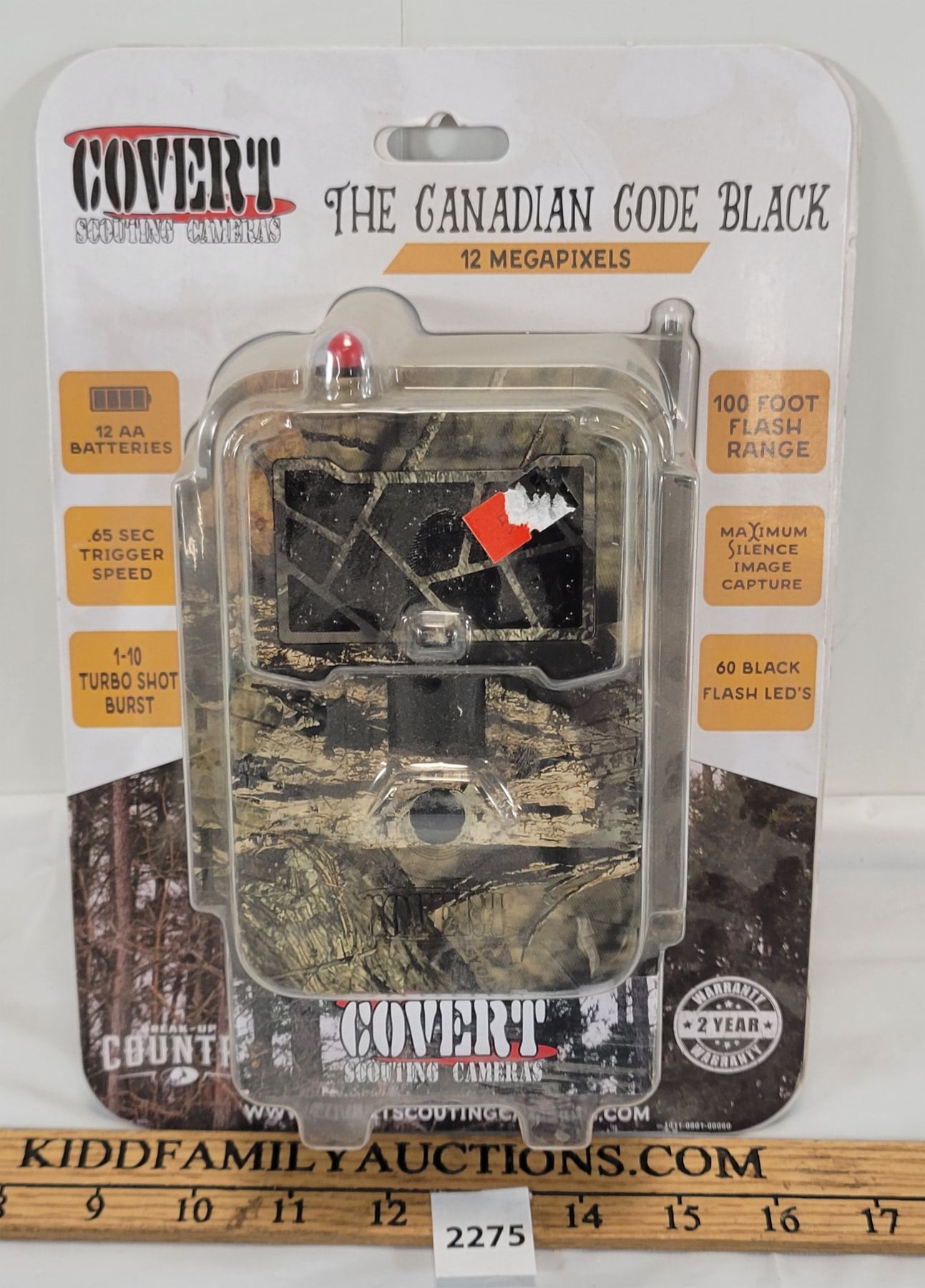 COVERT WIRELESS SCOUTING CAMERA NIB Kidd Family Auctions Covert wireless scouting camera nib kidd family auctions