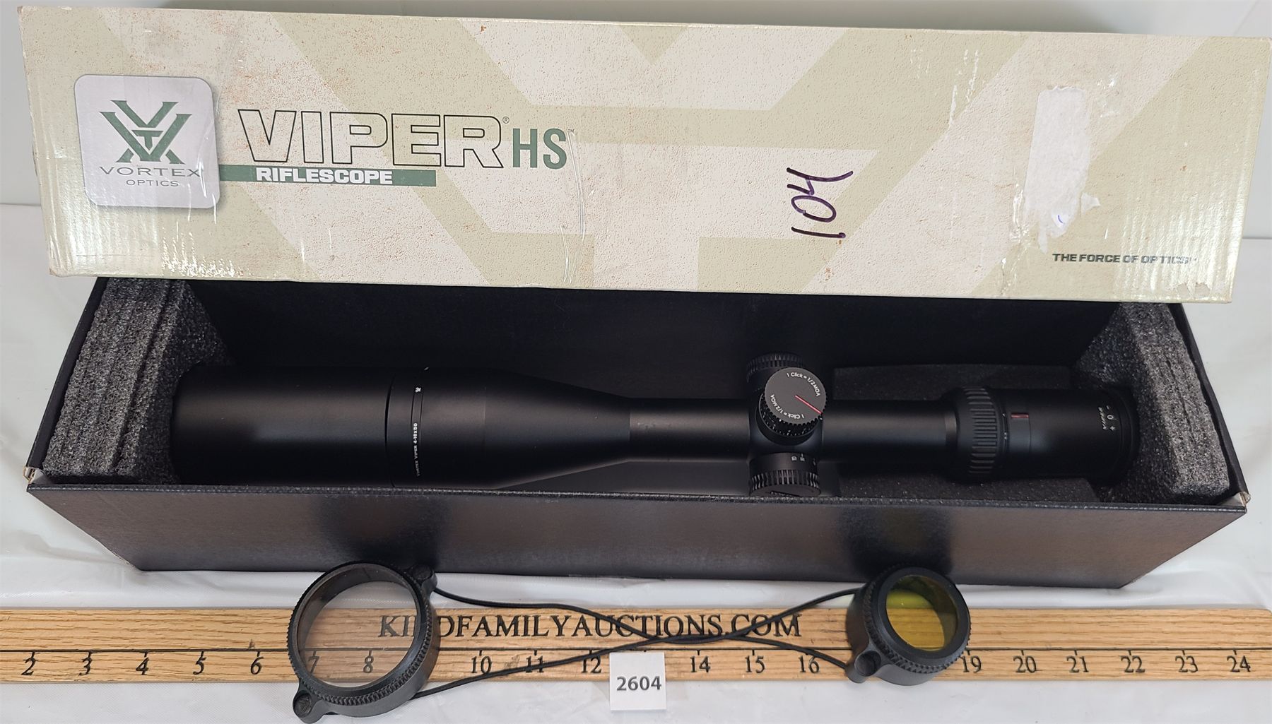 Vortex Ext Hs Code VORTEX VIPER HS LR 4-16x50mm RIFLESCOPE - Kidd Family Auctions
