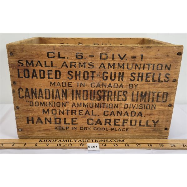 CIL SHOT GUN SHELLS BOX