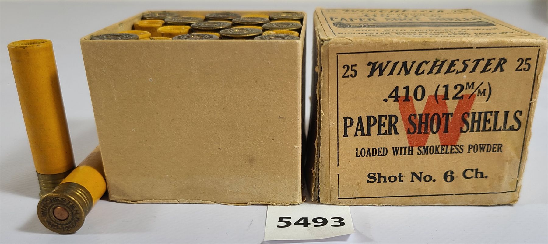AMMO: 25X WINCHESTER .410 PAPER SHOT SHELLS