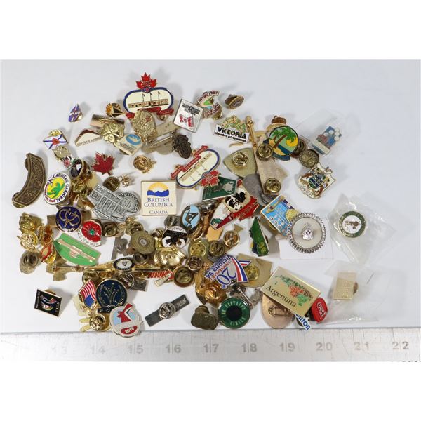 Collect Pin BAG OF VARIOUS COLLECTORS PINS
