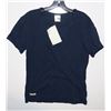 Image 1 : NEW HEMPTOWN COTTON/HEMP T SHIRT, NAVY LARGE