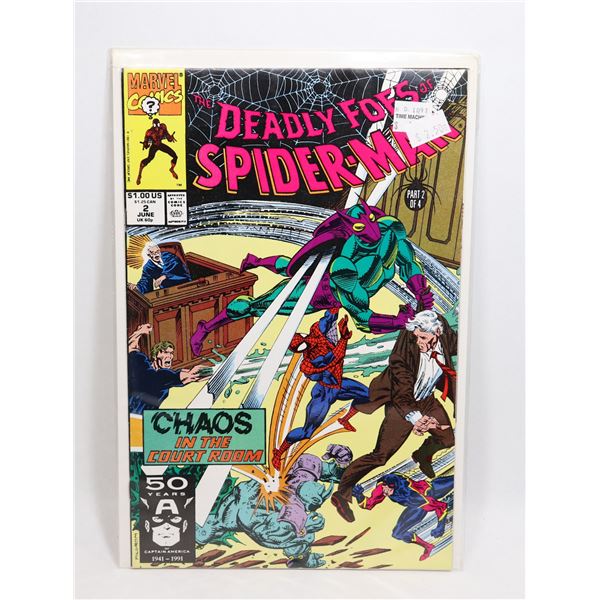 THE DEADLY FOES OF SPIDERMAN #2