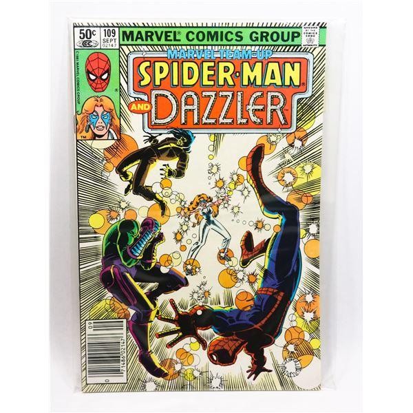 MARVEL TEAM UP SPIDERMAN/ DAZZLER #109