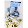 FLAT OF NEW PLUMBING SUPPLIES INCLUDING