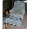 Image 2 : ~CHARITY DONATION~ BABY BLUE RECLINING CHAIR