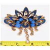 Image 1 : NEW BLUE SWAN DESIGN FRENCH HAIR CLIP