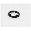 NEW SIZE 7 BLACK CAT THEME CUFF RING