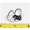 NEW CAT THEME LAPEL PIN. DON'T TOUCH ME