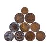 Image 1 : Grouping of 10 Large & Small Cent Coins - Canada