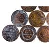 Image 3 : Grouping of 10 Large & Small Cent Coins - Canada