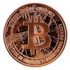Image 2 : BITCOIN -.999 Fine Pure Copper 1 oz. Medallion